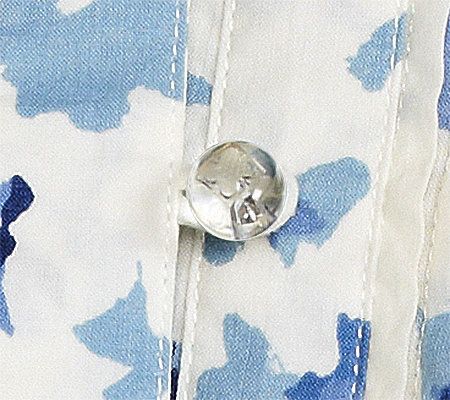 Liz Claiborne New York Watercolor Floral Pleated Tunic