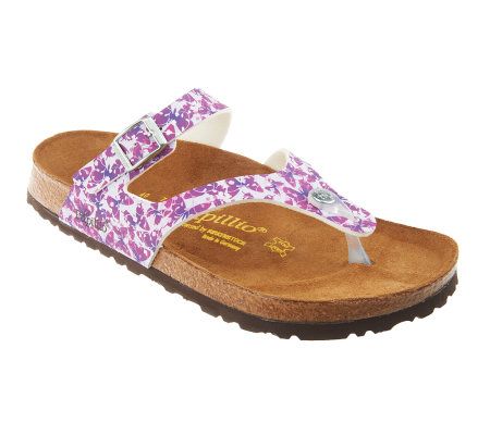 Papillio Rom Tropical Butterfly Thong Sandals - A227000