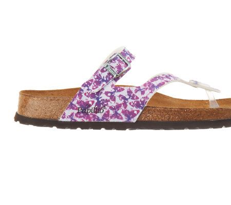 Papillio Rom Tropical Butterfly Thong Sandals