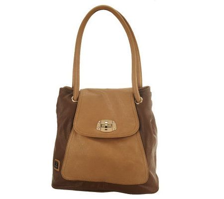 As Is V Couture Charlotte Flap Front Tote - A229700