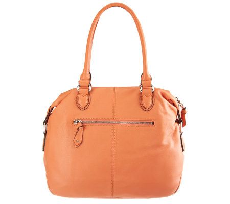 Aimee Kestenberg Leather Sarah Satchel w/Front Pocket