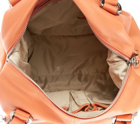 Aimee Kestenberg Leather Sarah Satchel w/Front Pocket