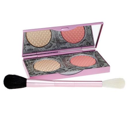 Mally Lit from Within Blush & Highlighter Duo with Brush - A327500