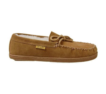 Brumby Mens Moccasin Sheepskin Slipper
