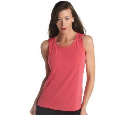 George Simonton Princess Seam Milky Knit Tank - A213401