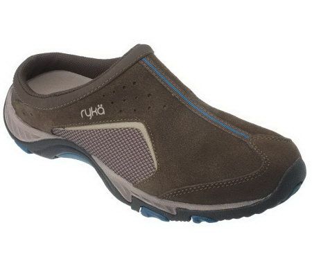 Ryka Suede & Mesh Outdoor Clog - A217801