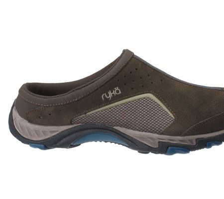 Ryka Suede & Mesh Outdoor Clog