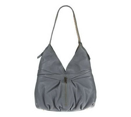 Muxo by Camila Alves Leather Slouchy Dress Hobo - A220501