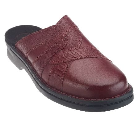 Clarks Bendables Patty Jordan Leather Clogs - A226001