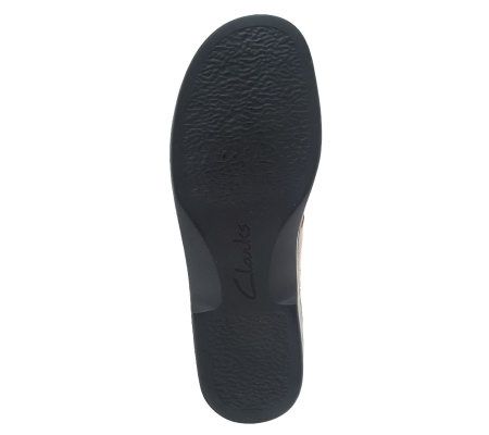 Clarks Bendables Patty Jordan Leather Clogs