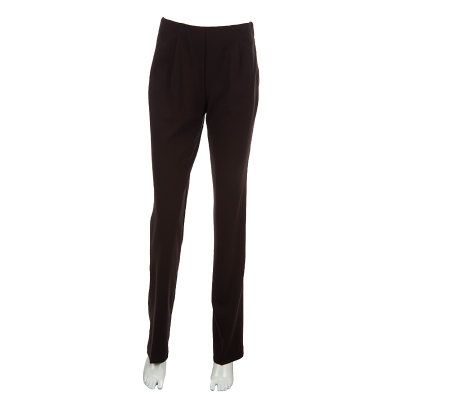 Susan Graver Chelsea Stretch Hollywood Waist Tall Pants - A227401