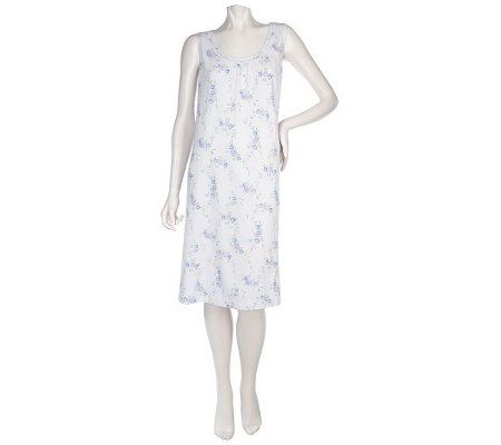 Carole Hochman Paradise Rose Cotton Jersey Chemise - A214402
