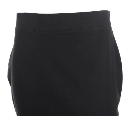 Women with Control Wide Waistband Pull-on Pencil Skirt
