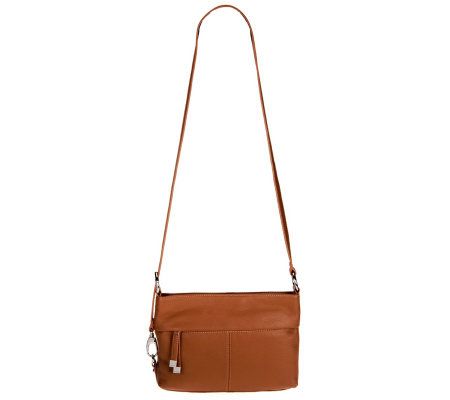 Tignanello Pebble Leather East/West Convertible Crossbody