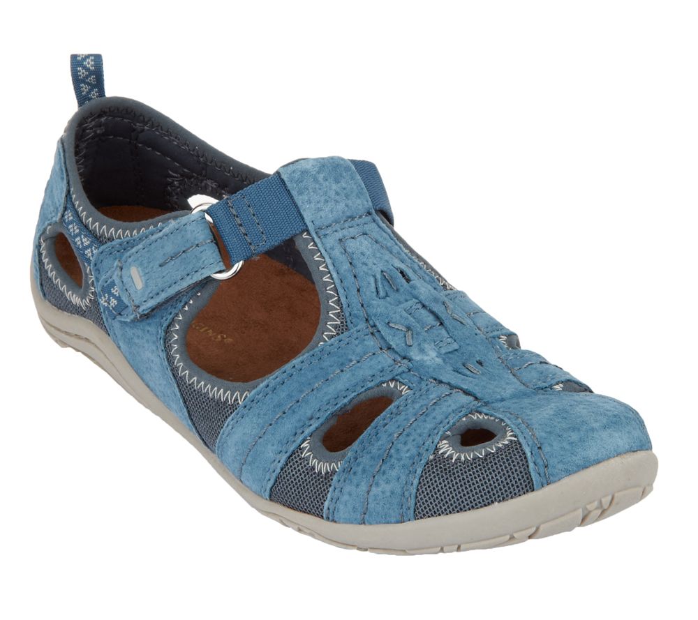 Earth Origins Sway Suede Fisherman Sandals - A231602