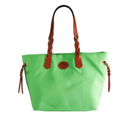 Dooney & Bourke Nylon Shopper with Braided Handles - A234702