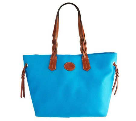Dooney & Bourke Nylon Shopper with Braided Handles - A234702