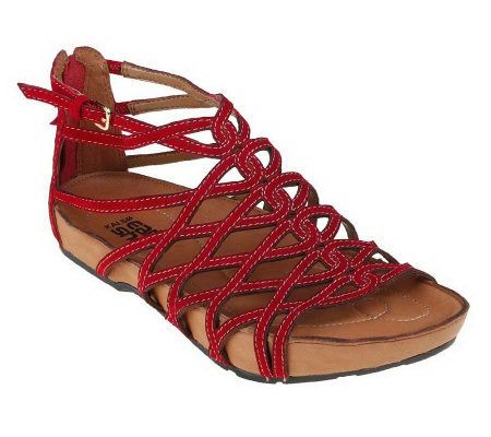 Kalso Earth Shoe Exquisite Suede Sandals - A323802