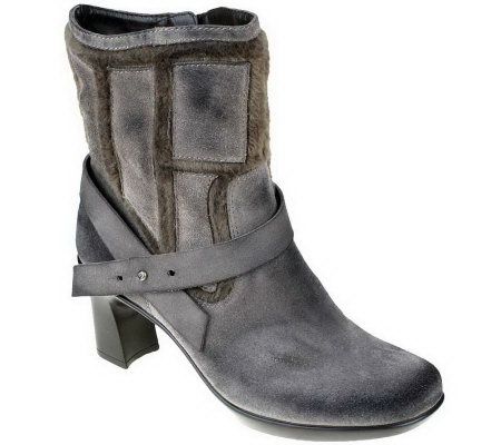 Earth Snapdragon Suede Leather Boots - A325902