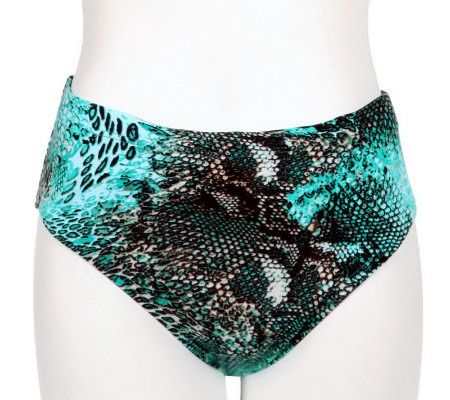 Maidenform Beach High-Waist Swimsuit Bottoms - A327302