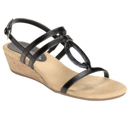 Aerosoles Alphabyet Wedge Sandals - A328402