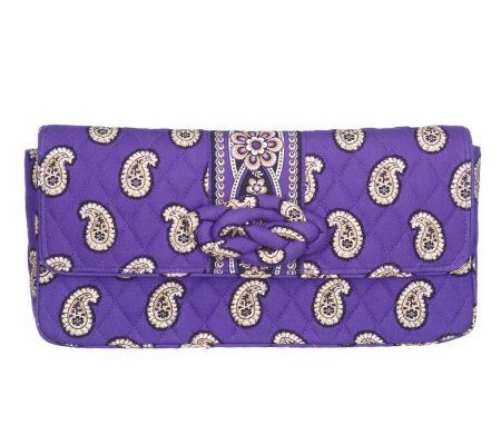 Vera Bradley SignatureCotton Knot Just a Clutch with Shoulder Strap