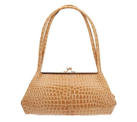 Hobo Venice Leather Gina Framed Shoulder Bag - A232603