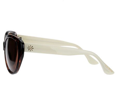 Isaac Mizrahi Live! Modified Cat Eye Sunglasses