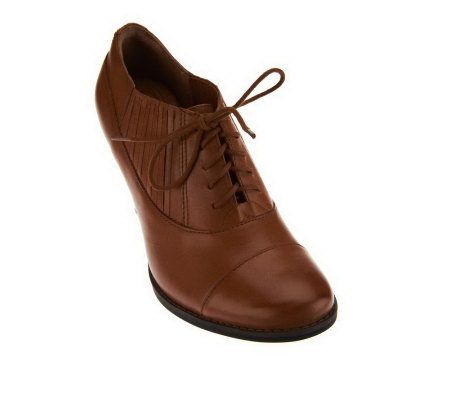 Clarks Indigo Heath Merlin Leather Lace-up Shooties - A226704