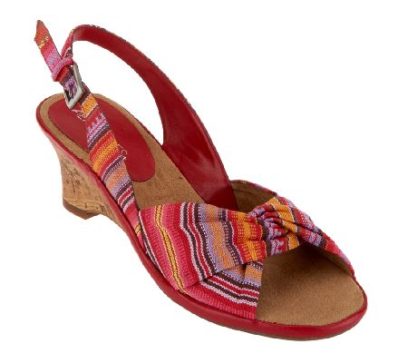 Aerosoles Zenthusiasm Slingback Wedge Sandals - A232104