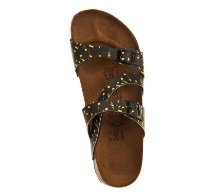 Birkis Salina Music Notes Sandals with Adj. Buckles