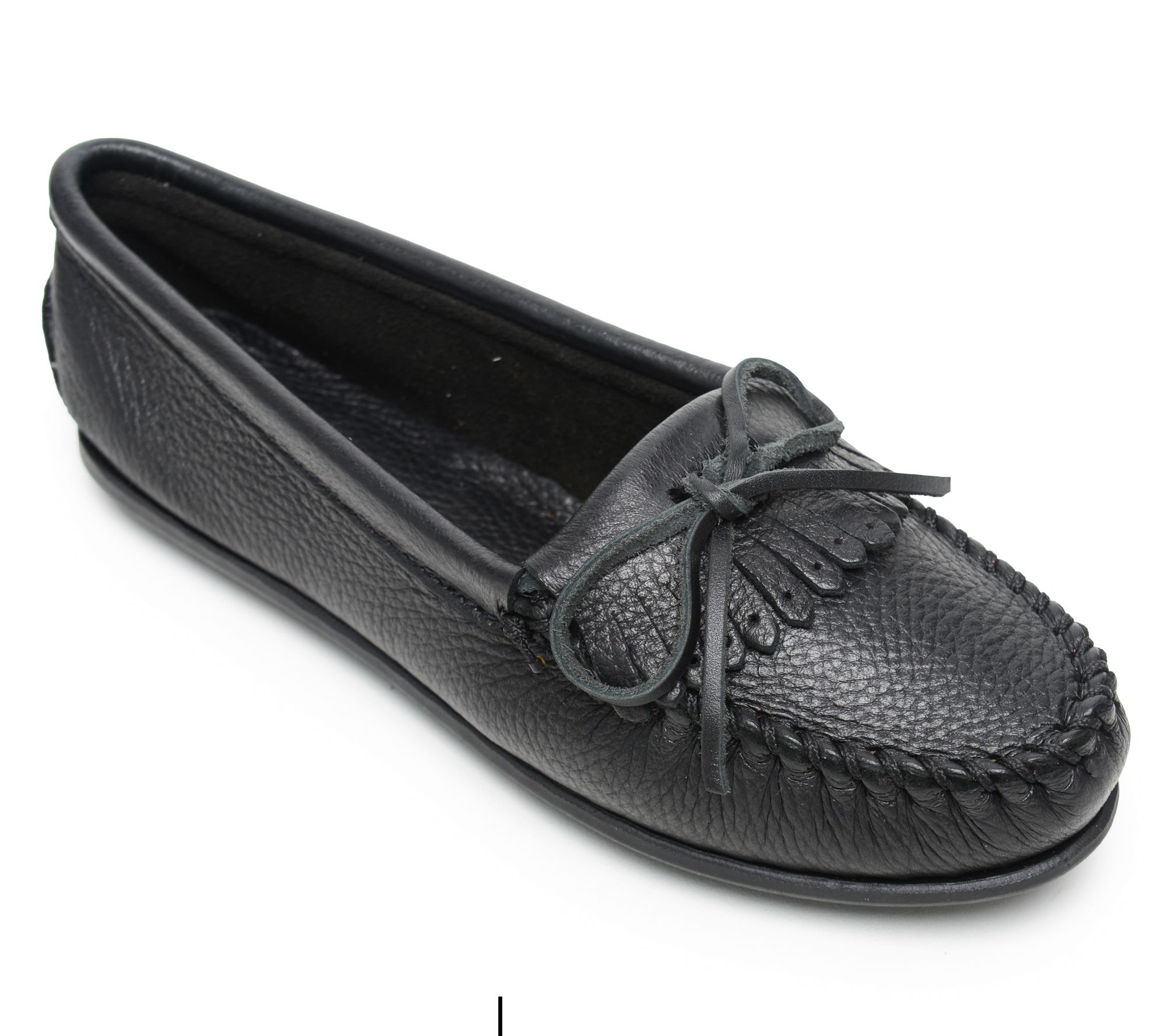 Minnetonka Womens Deerskin Soft-T Moccasins - A165105