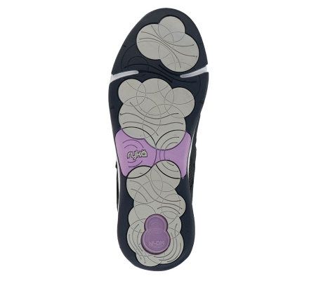 Ryka Fishermule Slide with Bungee & Cutout Detail