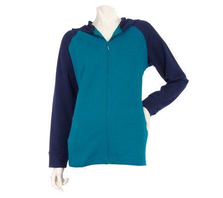 Sport Savvy French Terry Colorblock Jacket and Pant Set