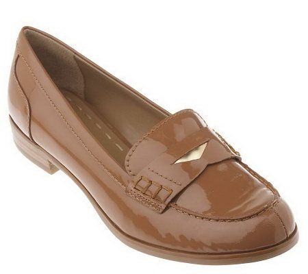 B. Makowsky Patent Leather Penny Loafers - A216206