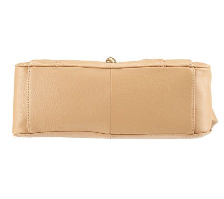 Kelsi Dagger Stellan Pebble Leather Crossbody with Adj. Strap