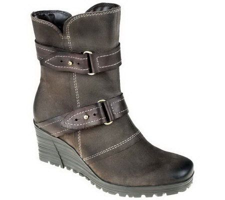 Earth Knoll Leather Boots - A325906
