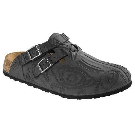 Birkis Kay Embossed Clogs - A327006