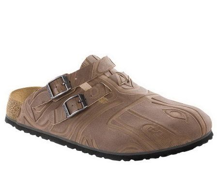 Birkis Kay Embossed Clogs - A327006