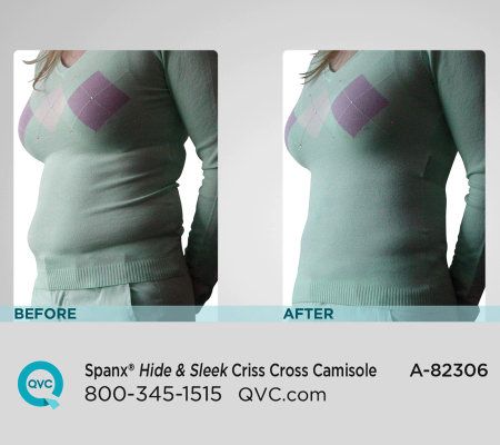 Spanx Hide & Sleek Criss Cross Camisole