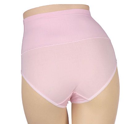 Carol Wior 2-pr.Microfiber Belly Band Shapewear Brief Panty