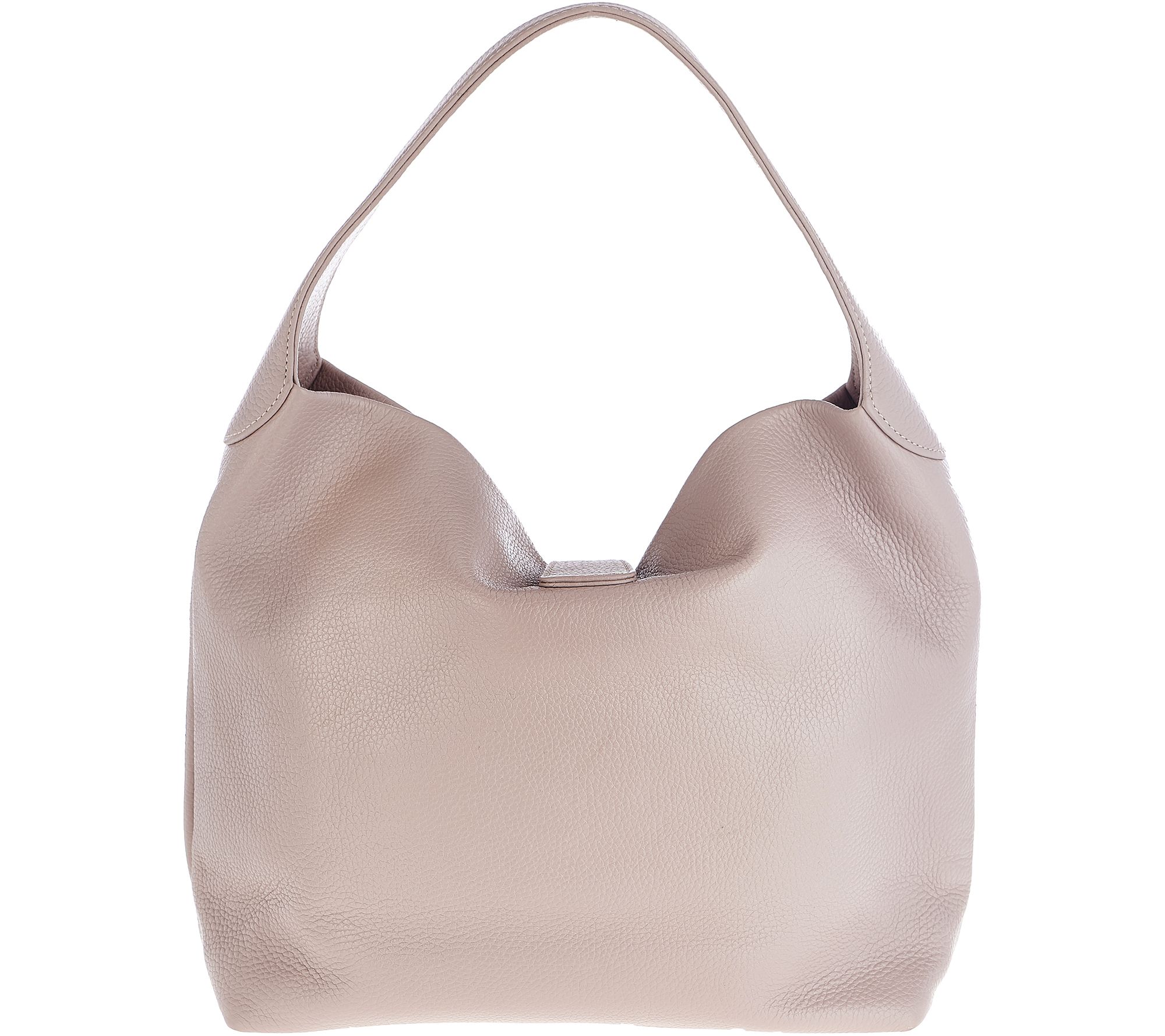 Dooney & Bourke Leather Hobo with Logo Lock and Accessories