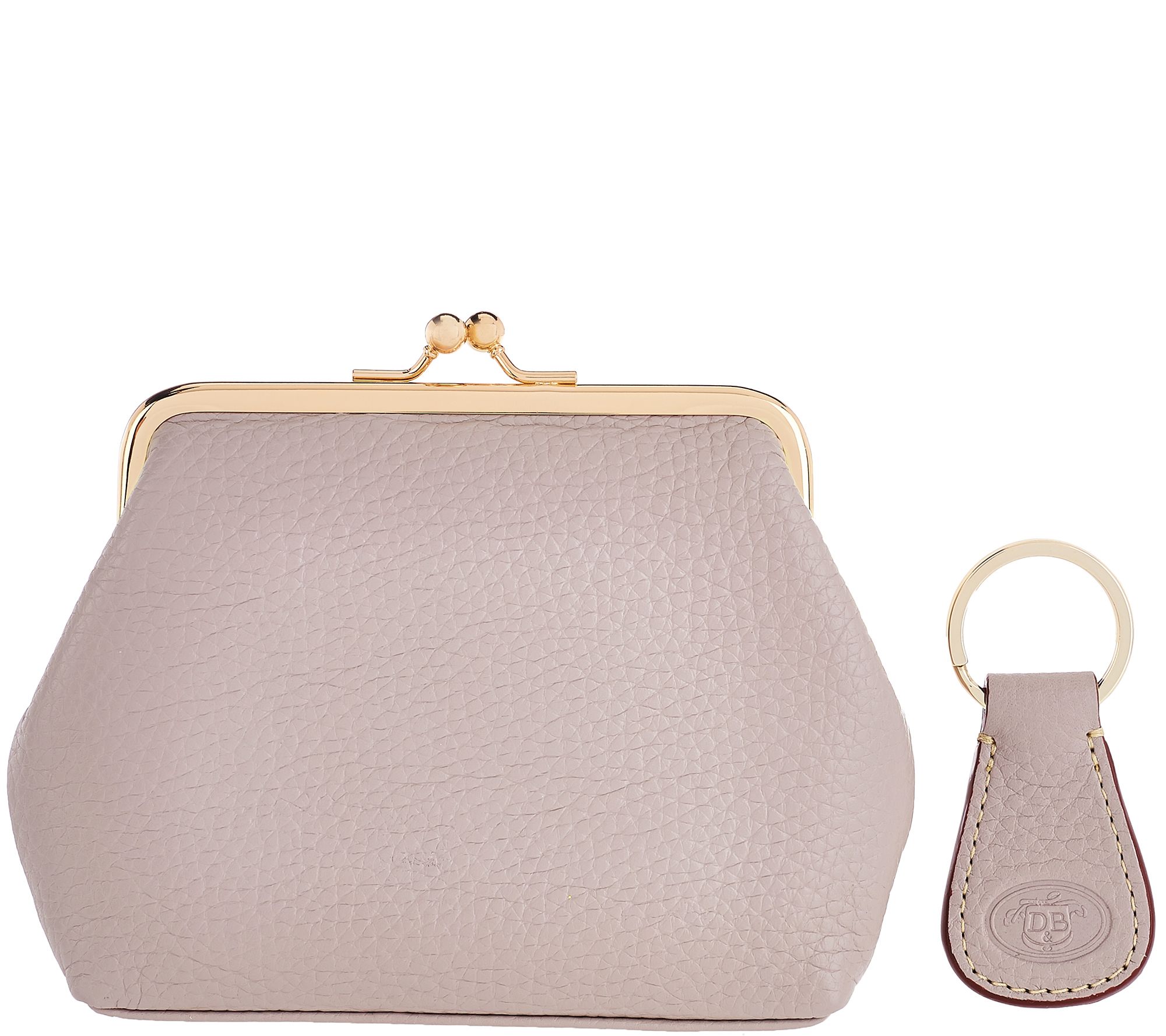 Dooney & Bourke Leather Hobo with Logo Lock and Accessories