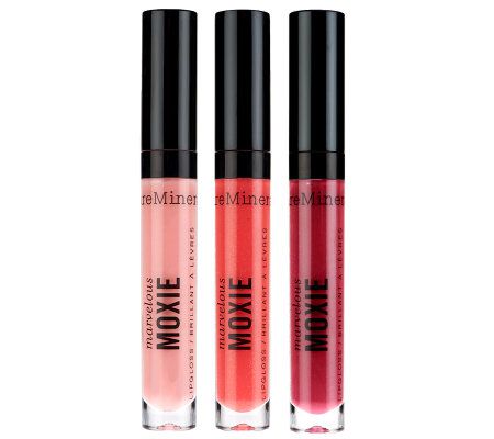bareMinerals Marvelous Moxie Lipgloss Trio - A234207