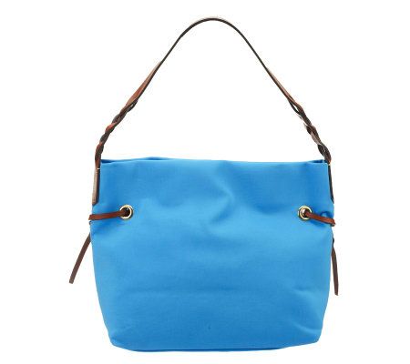 Dooney & Bourke Nylon Sac with Braided Handle