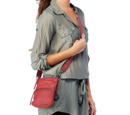 The Sak Pax Leather Mini Crossbody