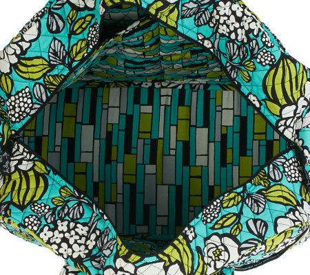 Vera Bradley Signature Print Weekender Bag and Cosmetic Case