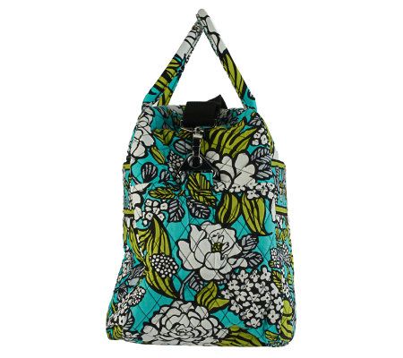 Vera Bradley Signature Print Weekender Bag and Cosmetic Case