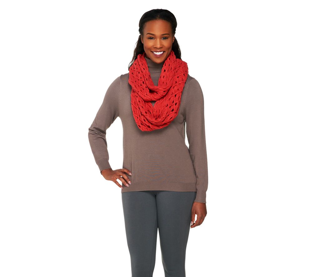 Layers by Lizden Marvelush Crochet Infinity Scarf - A226408