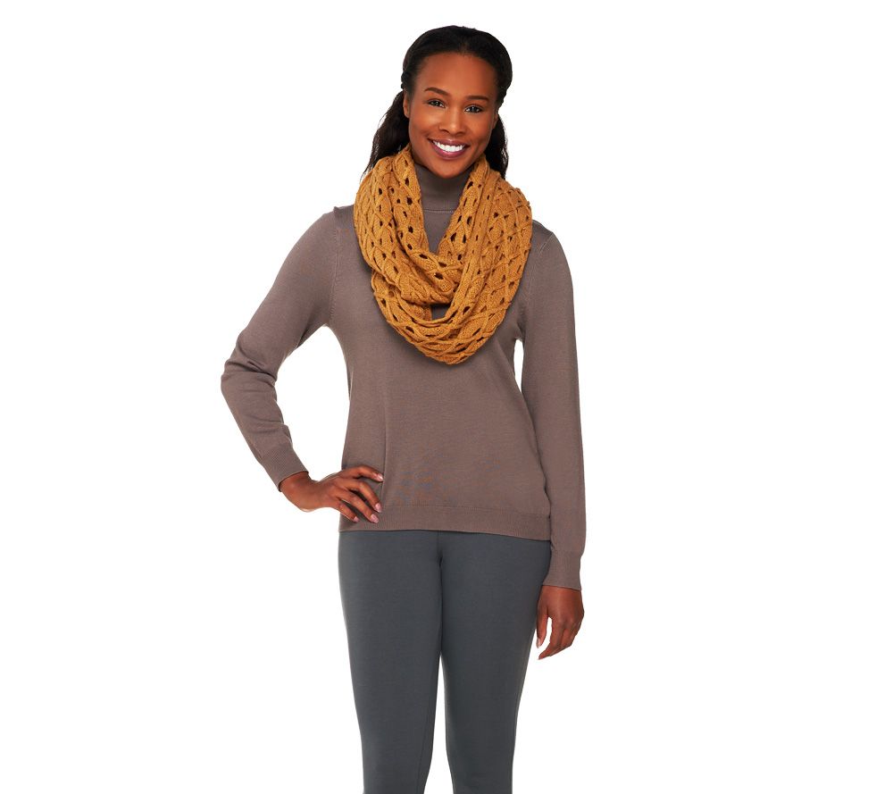 Layers by Lizden Marvelush Crochet Infinity Scarf - A226408
